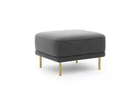Puffe Nicole / Velluto 18 / Gold Legs
