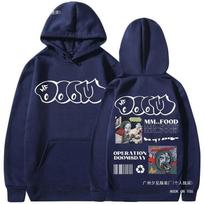 Reperis Mf Doom MM MAISTAS Pasaulio pabaigos Albumas Grafinis Džemperis Vyrams Naujos Mados Džemperiai Juokingas Spaudinys Džemperis Harajuku Megztiniai Vyrams Ilgi XL black
