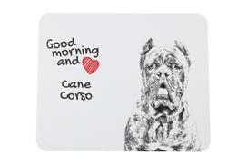 Cane Corso, Italian Cane Corso - mouse pad with print, personalized dog-themed mouse pad, unique gadget for an office worker by Art-Dog brand balta