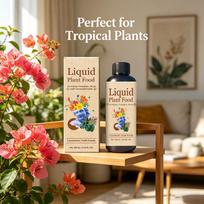 Plant Liquid Fertilizer Nourish Soil Microorganisms Enhance Nutrient Absorption Capacity Promote Plant Growth Plant Maintenance 4 x 250ml Boxed