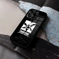 L-LinkinS Rock P-Park Telefonų dėklas Grūdintas stiklas IPhone 16 13 14 12 15 11 Pro Max Plus Mini X XR SE2020 Coque iPhone 16
