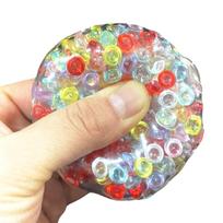 Minkšti kamuoliukai Ledo karoliukai Suspaudžiamas žaislas Super minkštas Mochi Fidget žaislai Lėtai atšokantis žaislas draugui Nerimo atsipalaidavimas Suspaudžiamas dovanų rinkinys beige