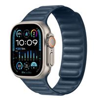 Silicone Strap for Apple Watch Ultra 3/2 49mm 11 10 9 8 7 45mm 41mm 42mm 46mm Band Magnatic Bracelet Wristband iWatch 6 SE Belt S11-10 46mm 44 45 49