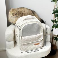 Cat Backpack Space Capsule Double Shoulder Outdoor Portable Foldable Large Capacity Pet Carrier for Cats Anti-Stress Travel Bag juoda
