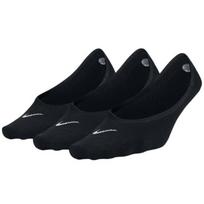 Nike Ankle Socks Unisex Combo Set 3 Pack Black SX4863-010 L black