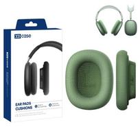 XDcase Magnetic Mesh Fabric Sponge Ear Pads Replacement for AirPods Max, Breathable Memory Foam Ear Cushions For AirPods Max žalia