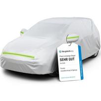 Favoto automobilio uždangalas, pilnas garažo tento dangalas, apsaugantis nuo dulkių, vandeniui atsparus automobilio uždangalas žiemai ir vasarai 395 cm - 540 cm hečbeko automobiliui, 2,8 kg 2S(2‑door)395*170*150cm