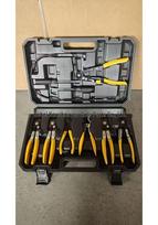 Gasoline Pipe Connector & Removal Pliers Tool for Car Oil and Fuel Pipes gray