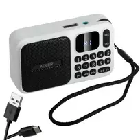 Radija pakraunama bluet,USB,micro SD,ADLER AD-1924