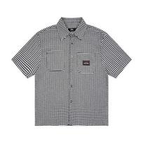 Stu Streetwear Vaflinės Megztos Ilgomis Rankovėmis Marškinėliai Su Raglaninėmis Rankovėmis Laisvo Kirpimo Vintažinio Stiliaus Vyriški XL gray