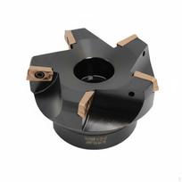 75° Indexable Face Milling End Mill for Horizontal CNC, RAP400R, Versatile