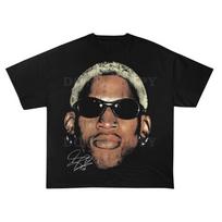 Dennis Rodman Graphic T-shirt Graphic Hip Hop Streetwear Unisex 2026 Hip Hop Graphic Hip Hop Unisex Shirt for Man and Woman Trendy Cotton Oversized L brown