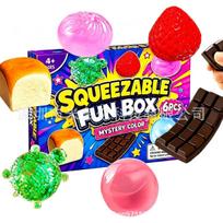 Paslaptingų koldūnų Advento kalendorius Squishy žaislas streso malšinimui Aklas dėžutės kūrybiškas netikras Baozi Fidget dovana Rainbow