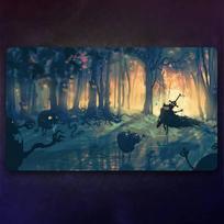 The gathering Magic Mouse Pad Card Game MTG Playmat Computer Office Mousepad Nonslip for MTG DTCG CCG RPG Trading Card Deskmats 30x80x0.3cm