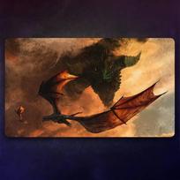 The gathering Magic Mouse Pad Card Game MTG Playmat Computer Office Mousepad Nonslip for MTG DTCG CCG RPG Trading Card Deskmats 30x80x0.3cm