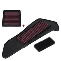 High-Flow Air Filter Kit Yamaha XMAX 250 300 2018-2021 Scooter Performance Upgrade 1 set