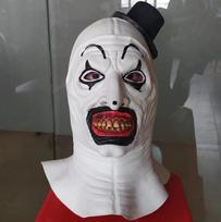 Baisus Klounas Latekso Kaukė Helovino Šventės Kostiumo Aksesuaras Cosplay ir Teminiams Renginiams Clown