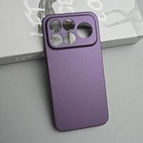 For POCO F9 Ultra Frosted Sandstone Hard PC Cover for Xiaomi Redmi K100 Pro Max Matte Bumper Shockproof Case Ultra-thin Redmi K100 Pro max violetinė