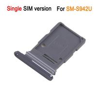 S26 SIM Card Tray Replacement For Samsung Galaxy S26 5G SM-S942B Dual SIM Version / SM-S942U Single SIM Version Single SIM (Black) gray