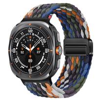 Magnetic Braided Band For Samsung Galaxy Watch Ultra Strap 47mm Nylon Pulseira Belt Bracelet Correa Galaxy Watch 2026 ultra 2 Galaxy watch ultra gray