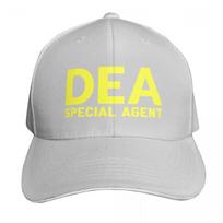 Dea Special Agent Narcotics Special Agent Baseball Cap Unisex For Men Women Outdoor Golf Running Hiking Summer Beach Travel white