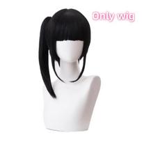 Tsuyuri Kanao Cosplay Kostiumas Suaugusiems Anime Uniforma Moteriškas Kimono Haori Perukas Helovino Drabužiai 130 white