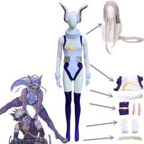 Mha Rabbit Hero Mirko Cosplay Sexy Costume Anime Bnha Rumi Usagiyama Miruko Role Playing Party Cosplay Women XL white