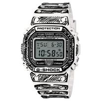 G-SHOCK Joshua Vidas Collaboration Limited Casio Digital Wristwatch White Black DW-5600JV-7 Mens Size International Model