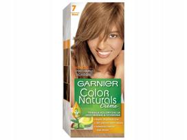 Garnier Color Naturals Hair Cream, Permanent, Nourishing Color, No. 7