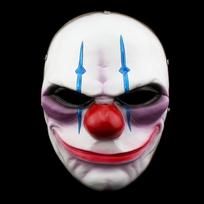 Payday 2 klouno kaukė Helovino Cosplay Siaubo Suaugusiųjų vakarėlis Harvest