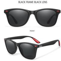 Akiniai nuo saulės Vyrams Klasikiniai vairavimo akiniai nuo saulės Vyriški Moteriški kvadratiniai rėmeliai Sportiniai akiniai nuo saulės Gafas De Sol Para Hombre gray