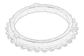 Automatinės pavarų dėžės sinchronizatorius OE SKODA 02J 311 295C