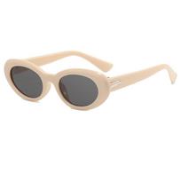 1PC new plastic children's sunglasses with UV protection girls' glasses with bow tie little princess beige