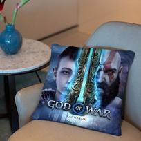 Game G-God of War Ragnarok Cushion Cover 2-in-1 Reversible Plush Pillow Cover | Car/Sofa/Bed | Perfect Gift 20x20Inch