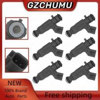 6 Pcs  Fuel Injector 0280155863 for 2000-07 Jaguar S-Type 3.0L V6