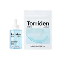 [TORRIDEN] Dive-In Low Molecular Hyaluronic Serum Set 50 ml (+ Multi Pad 10 Sheets) white