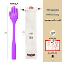 Multi-Purpose Silicone Gua Sha & Tapping Massage Tool violetinė