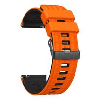 Naujas silikoninis dirželis KOSPET TANK T3 Ultra 2 apyrankei Laikrodžio dirželis TANK T3 T2 Apyrankės diržas KOSPET M3 Ultra M2 Laikrodžio dirželis For KOSPET TANK M3 orange