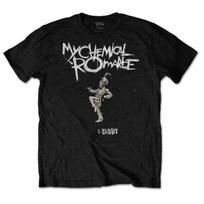 My Chemical Romance the Black Parade Cotton Crew Neck T-Shirt Women's Fashion Basic Short Sleeve Graphic Tee from Mainland China XL gray