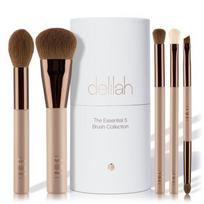 Delilah The Essential 5 Brush Collection Makiažo šepetėlių rinkinys, 5 vnt.