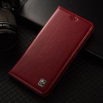 Originalios odos atverčiamas dėklas Samsung Galaxy S26 S25 S24 S23 S22 S21 S20 FE Ultra Plus Apsauginis dėklas su kortelių pinigine Galaxy S26 Ultra raudona
