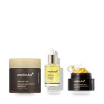 Medicube Deep Vita C Brightening 3-Step Set — Pad, Serum & Cream beige