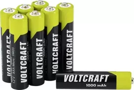 Voltcraft VC-16043045 Mikro AAA NiMH baterija 1000 mAh 1,2 V 8 vnt.