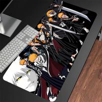 Baltas pelės kilimėlis Anime Didelis pelės kilimėlis Bleach Manga skydelis Nešiojamojo kompiuterio biuro guminis minkštas stalo kilimėlis PC klaviatūros žaidimų neslystantis kilimas 30cmx60cm