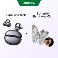 Xiaomi UGREEN Open Ear Wireless Headphones Bluetooth 6.0, Clip Ear Sports Earphones TWS with ENC, for 30 Hours Playtime, UGREEN APP