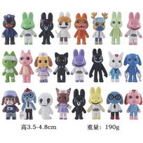 24vnt./rinkinys Gyvūnų ligoninės veiksmo figūrėlės žaislas PVC modelis mini lėlė siaubo žaidimo figūrėlė modelis lėlė žaislas kolekcionuojamas dovanų rinkinys gerbėjams įvairiaspalvis