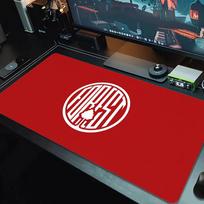 Nottingham Forest FC Mouse Pad Large Gaming Table Cushion Non-slip Laptop Tablet Big Mousepad XXL Mat Mini PC Playmat With Lock edge_xia 30cmx60cm(11.8x23.6inch) black
