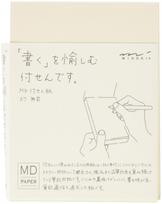 Midori MD Sticky A7 19029006 Notes, size, unlined, beige