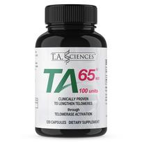 T.A. Sciences TA-65 MD Astragalo Ekstraktas Kapsulės, 10mg, Telomerazė, 120 Kaps. 120 Capsules