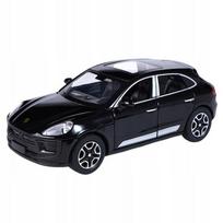 Porsche Macan T Metal Car Model 1:32 Sound Light Black Gift